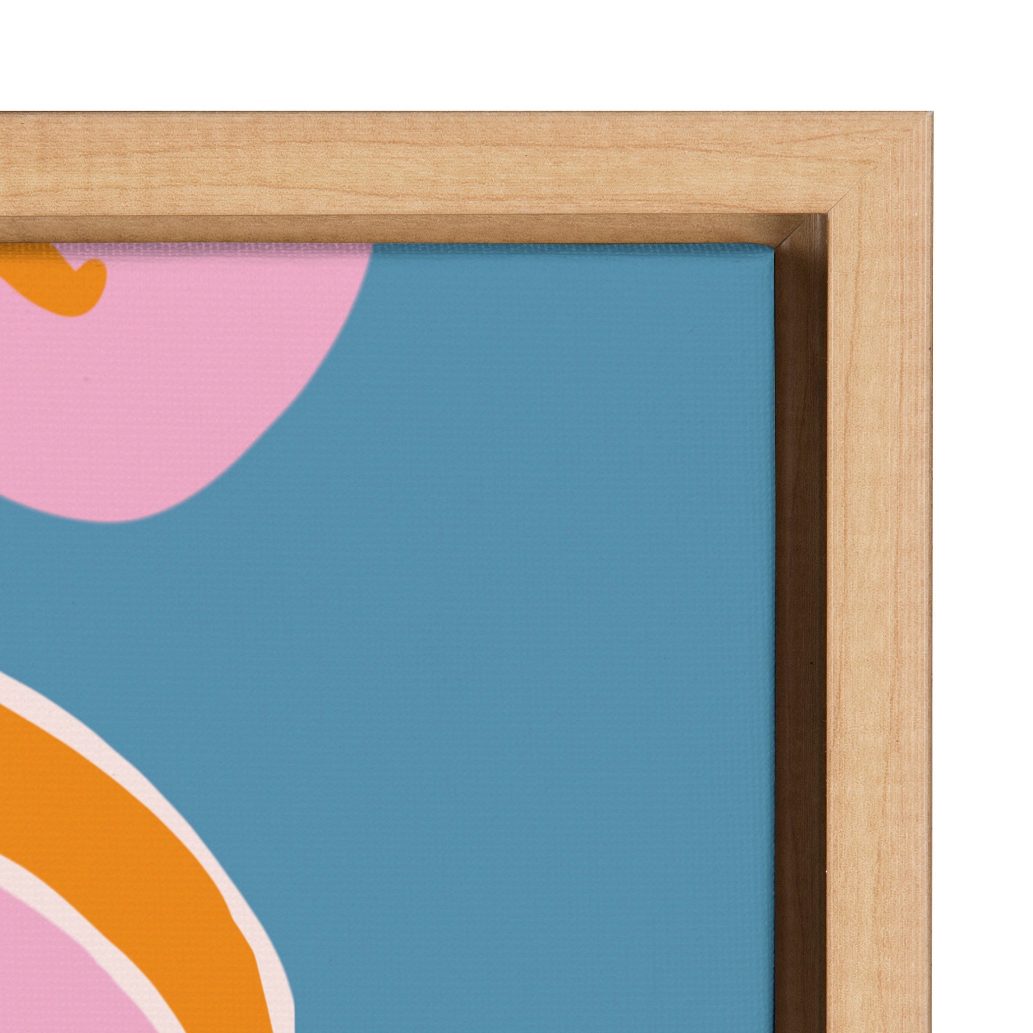 Sylvie Oaxaca Garden Framed Canvas by kateandlaurel - product image 3 for Resin Society