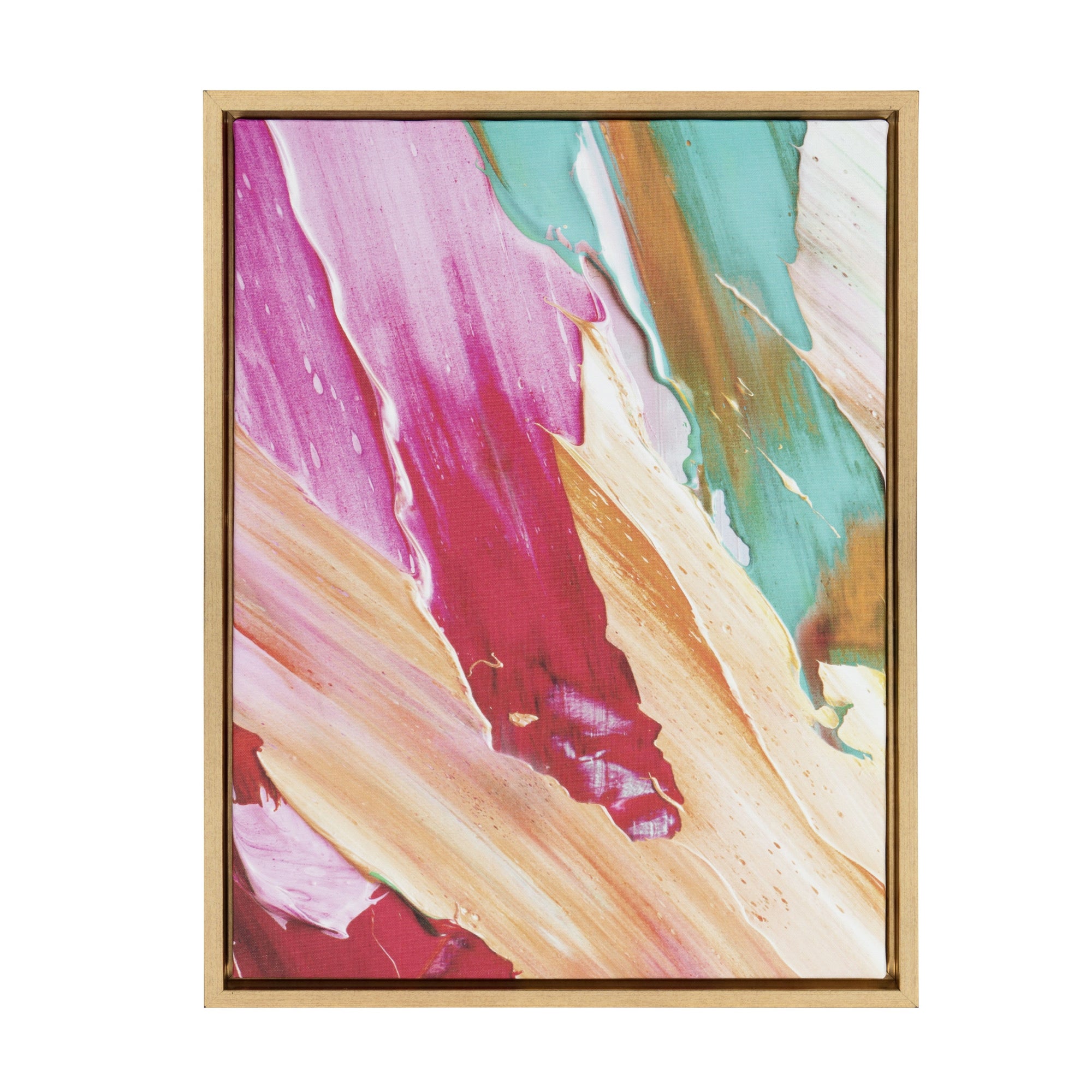 Sylvie Lush Color Acrylic Framed Canvas by Amy Peterson by kateandlaurel - product image 7 for Resin Society