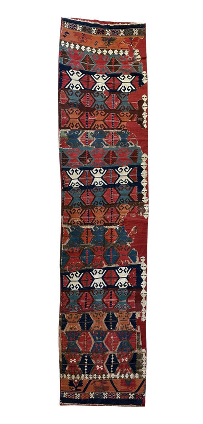 Antique Anatolian Long Kilim Fragment by Rugistan - main product image for Resin Society