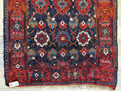 Antique Attractive Persian Khamseh Rug Early 20th Century 46” x 66” by Rugistan - product image 4 for Resin Society
