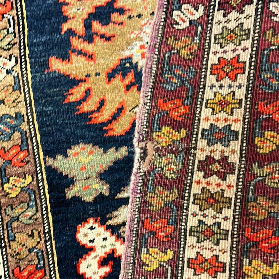 Antique Caucasian Karabakh Signed & Dated Wool on Wool Runner Rug 3 X 7 by Rugistan - product image 6 for Resin Society
