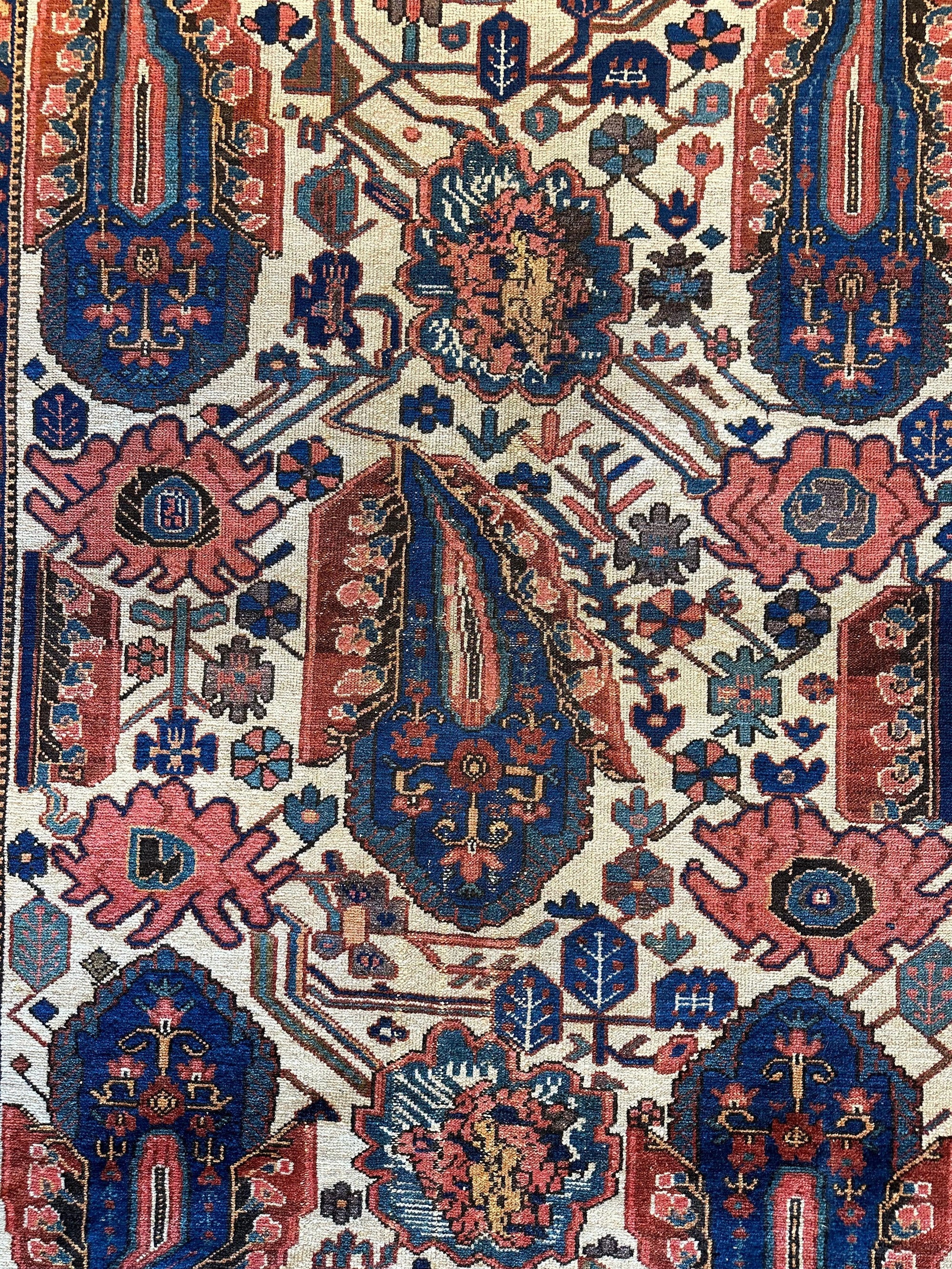 Antique Persian Malayar Circa 1900 4’10 x 6’7” by Rugistan - product image 3 for Resin Society