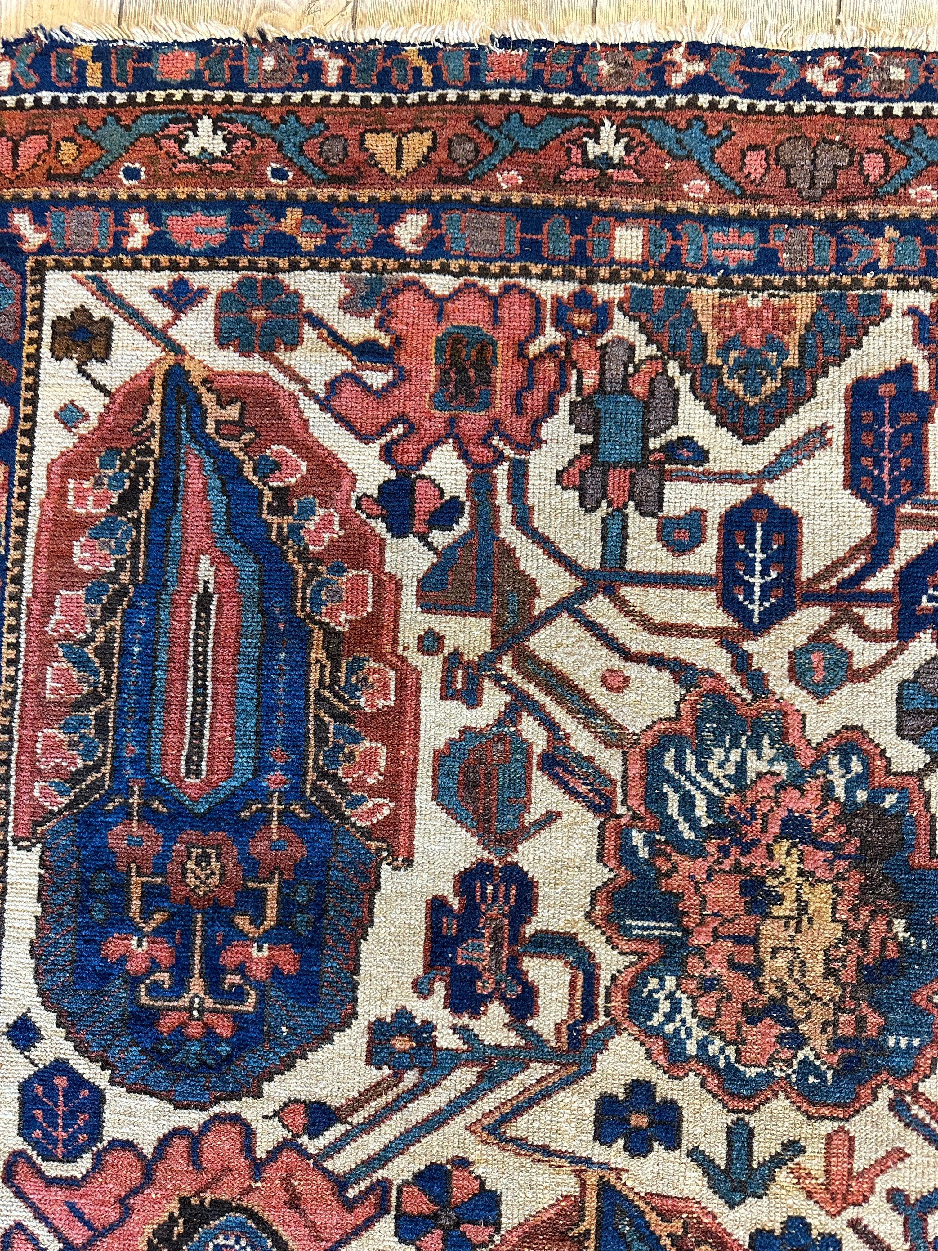 Antique Persian Malayar Circa 1900 4’10 x 6’7” by Rugistan - product image 4 for Resin Society