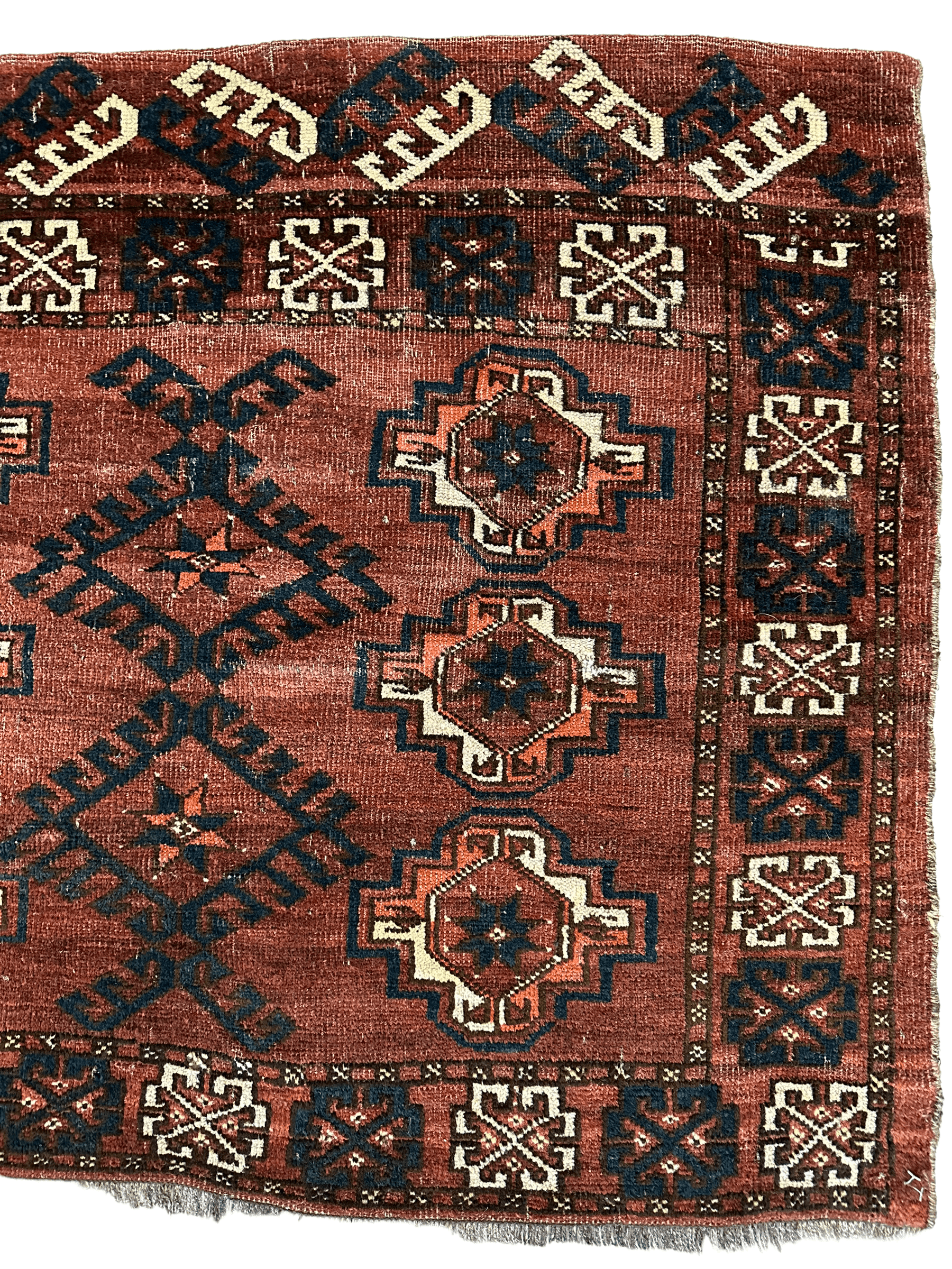 Antique Kizil Ayak Turkoman Chuval, Juval Rug 60"×34” by Rugistan - product image 5 for Resin Society