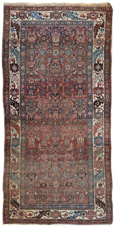 Antique Late 19th Century Persian Kurdish Gholtogh Rug 4 x 7 by Rugistan - main product image for Resin Society