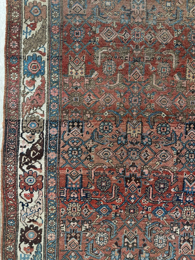 Antique Late 19th Century Persian Kurdish Gholtogh Rug 4 x 7 by Rugistan - product image 10 for Resin Society