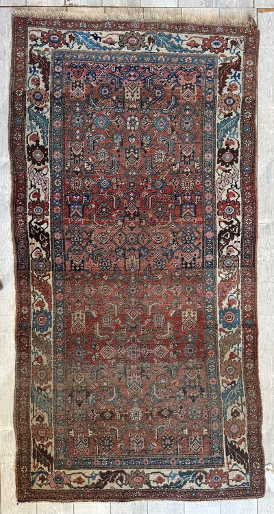 Antique Late 19th Century Persian Kurdish Gholtogh Rug 4 x 7 by Rugistan - product image 4 for Resin Society