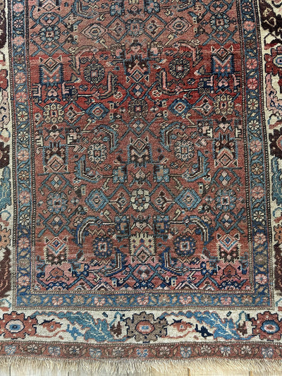 Antique Late 19th Century Persian Kurdish Gholtogh Rug 4 x 7 by Rugistan - product image 6 for Resin Society