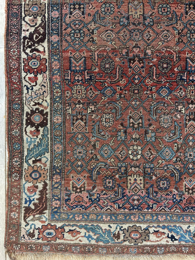 Antique Late 19th Century Persian Kurdish Gholtogh Rug 4 x 7 by Rugistan - product image 7 for Resin Society