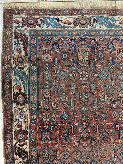 Antique Late 19th Century Persian Kurdish Gholtogh Rug 4 x 7 by Rugistan - product image 8 for Resin Society