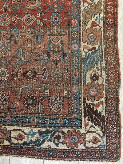 Antique Late 19th Century Persian Kurdish Gholtogh Rug 4 x 7 by Rugistan - product image 9 for Resin Society