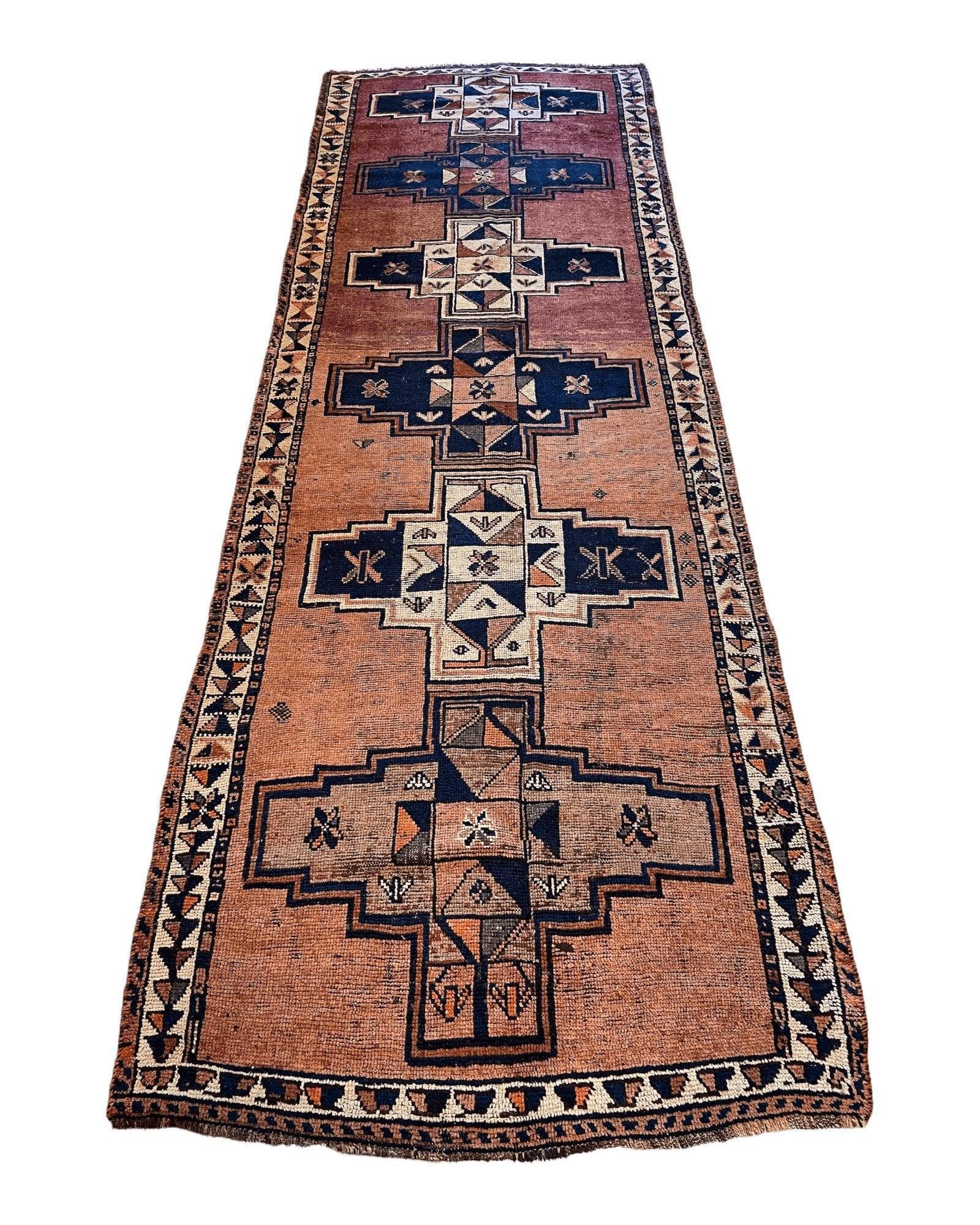 Antique Luri Persian Tribal Rug 4’4”x12’9” by Rugistan - product image 2 for Resin Society