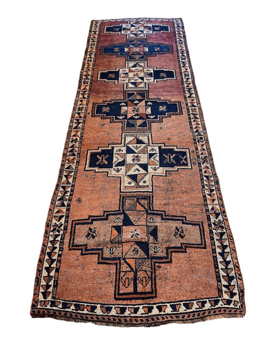 Antique Luri Persian Tribal Rug 4’4”x12’9” by Rugistan - product image 2 for Resin Society