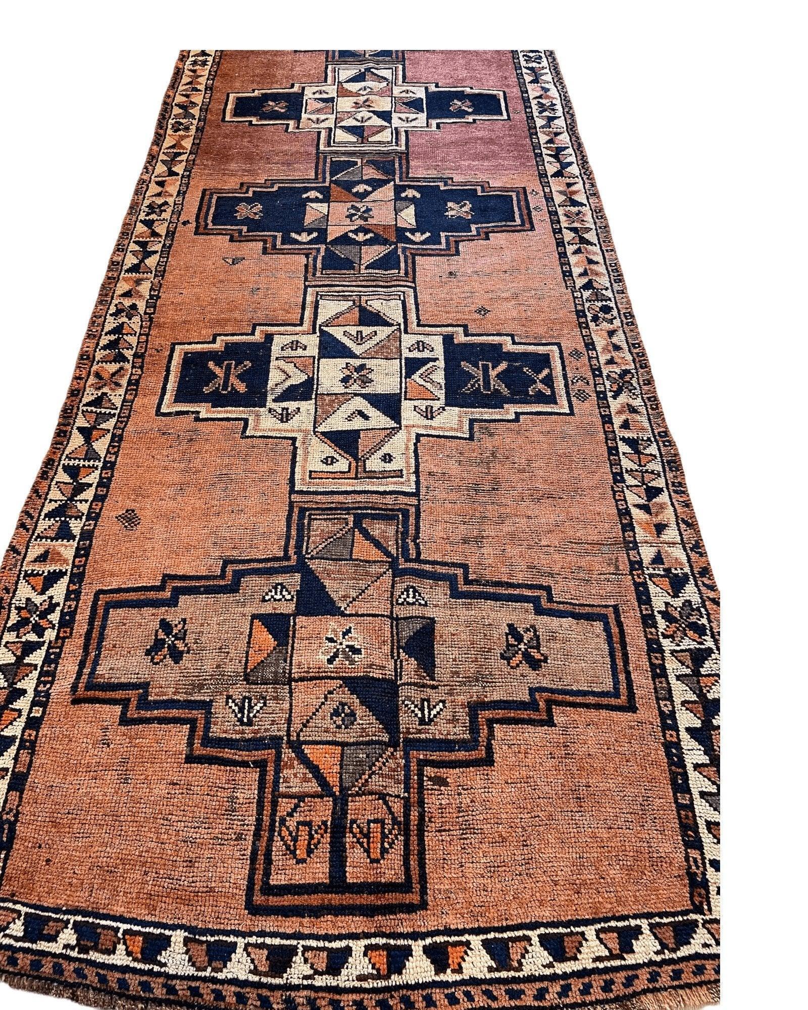 Antique Luri Persian Tribal Rug 4’4”x12’9” by Rugistan - product image 5 for Resin Society