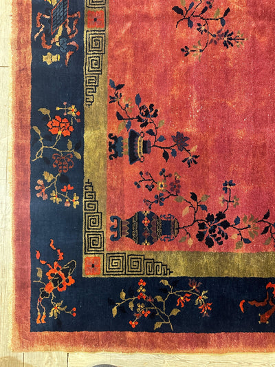 Antique Nicholas Chinese Art Deco Rug - 8'2" X 9'9" by Rugistan - product image 14 for Resin Society