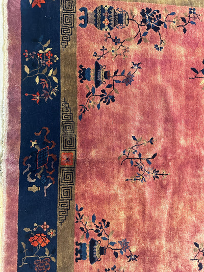 Antique Nicholas Chinese Art Deco Rug - 8'2" X 9'9" by Rugistan - product image 19 for Resin Society