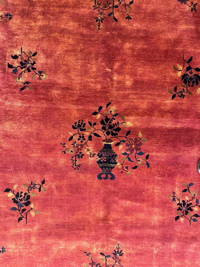 Antique Nicholas Chinese Art Deco Rug - 8'2" X 9'9" by Rugistan - product image 4 for Resin Society