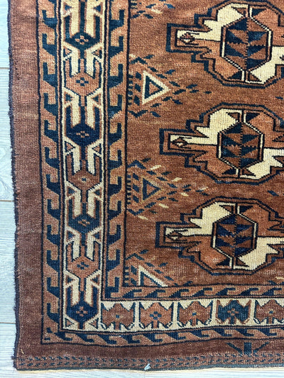 Antique Tekke Yomud Yomut Saryk Chuval Rug Bag Face by Rugistan - product image 10 for Resin Society