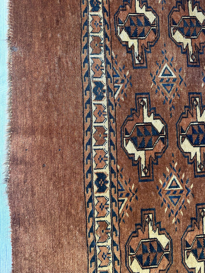 Antique Tekke Yomud Yomut Saryk Chuval Rug Bag Face by Rugistan - product image 11 for Resin Society