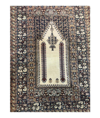 Antique Turkish Panderma Prayer Rug by Rugistan - product image 2 for Resin Society