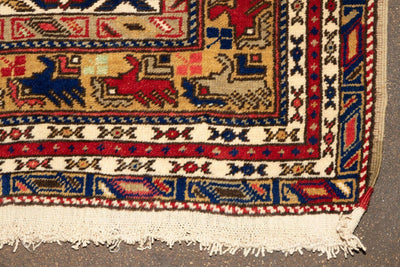 Vintage Turkish Wool Prayer Rug 4x6 by Rugistan - product image 3 for Resin Society