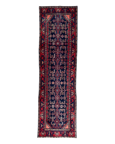 Antique Vegetable Dye Malayer Persian Runner Rug 3x10’4” by Rugistan - main product image for Resin Society