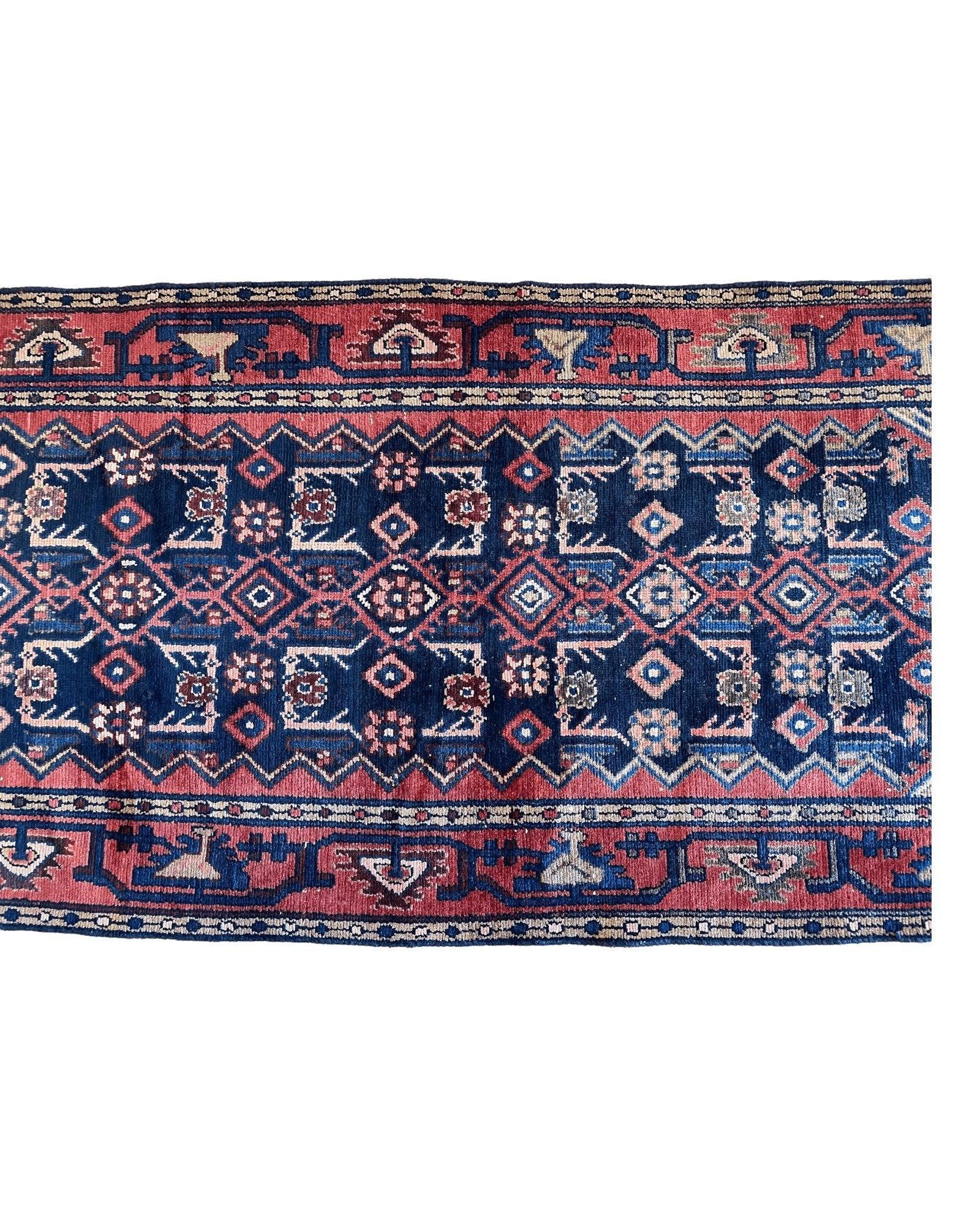 Antique Vegetable Dye Malayer Persian Runner Rug 3x10’4” by Rugistan - product image 10 for Resin Society