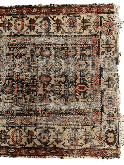 Antique Worn Late 19th Century Persian Rug 3’3” x 6’ by Rugistan - product image 5 for Resin Society