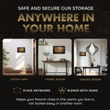 Hidden Gun Storage Cabinet by Bellewood Designs - product image 2 for Resin Society