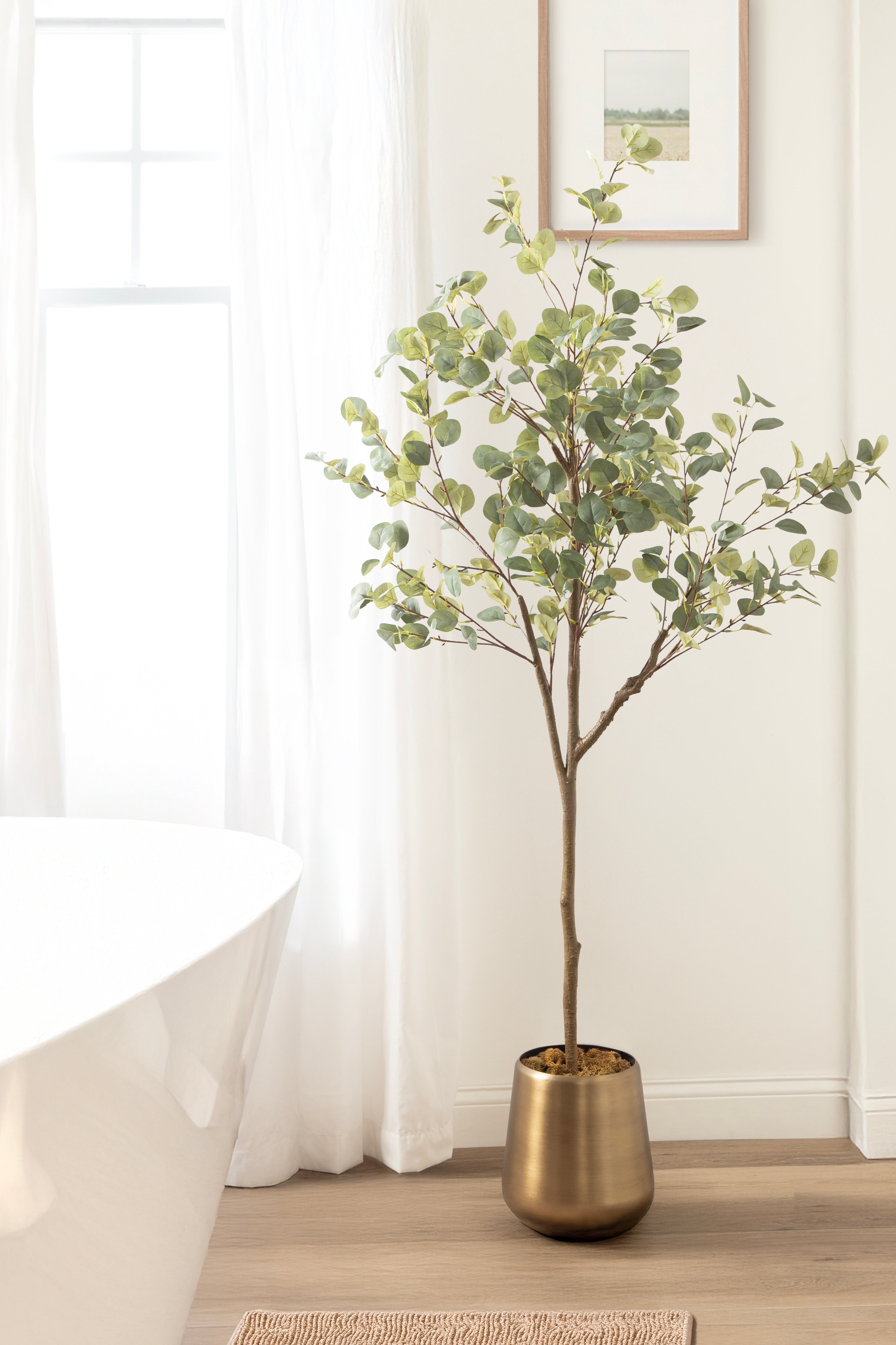Eudora Faux Eucalyptus Tree - Kate and Laurel