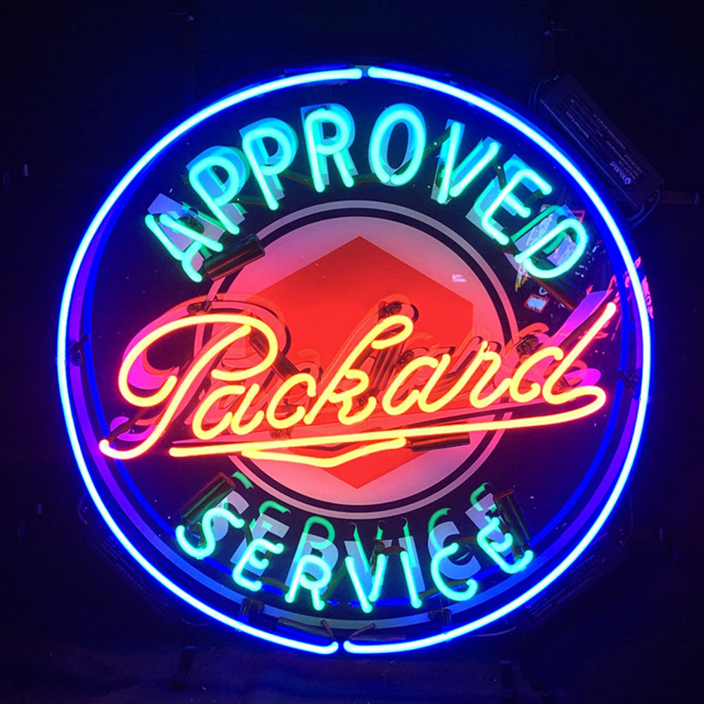 Approved Packard Service Neon Signs Light by Neon Signs Land - main product image for Resin Society