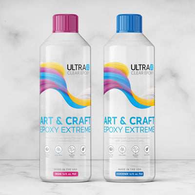 UltraClear Art and Craft Epoxy Resin 1 Quart for Jewelry, Tumblers, Coasters, and Crafts