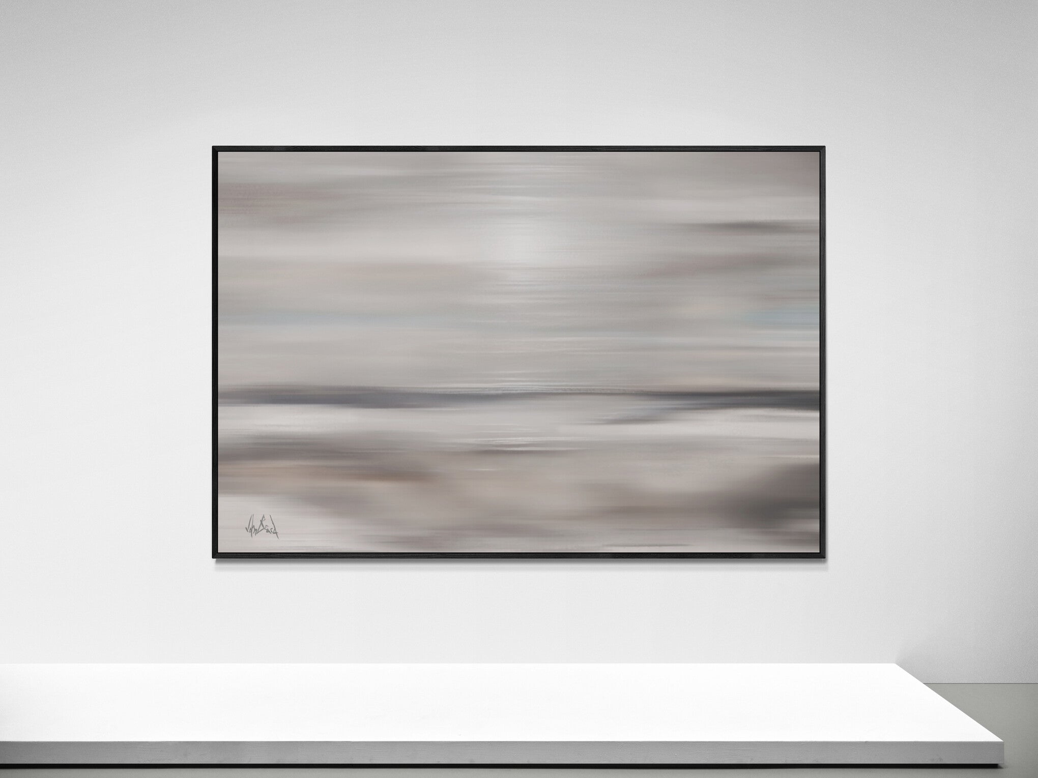 Sea Mist Artist Enhanced Canvas Print by John Beard Collection - product image 7 for Resin Society