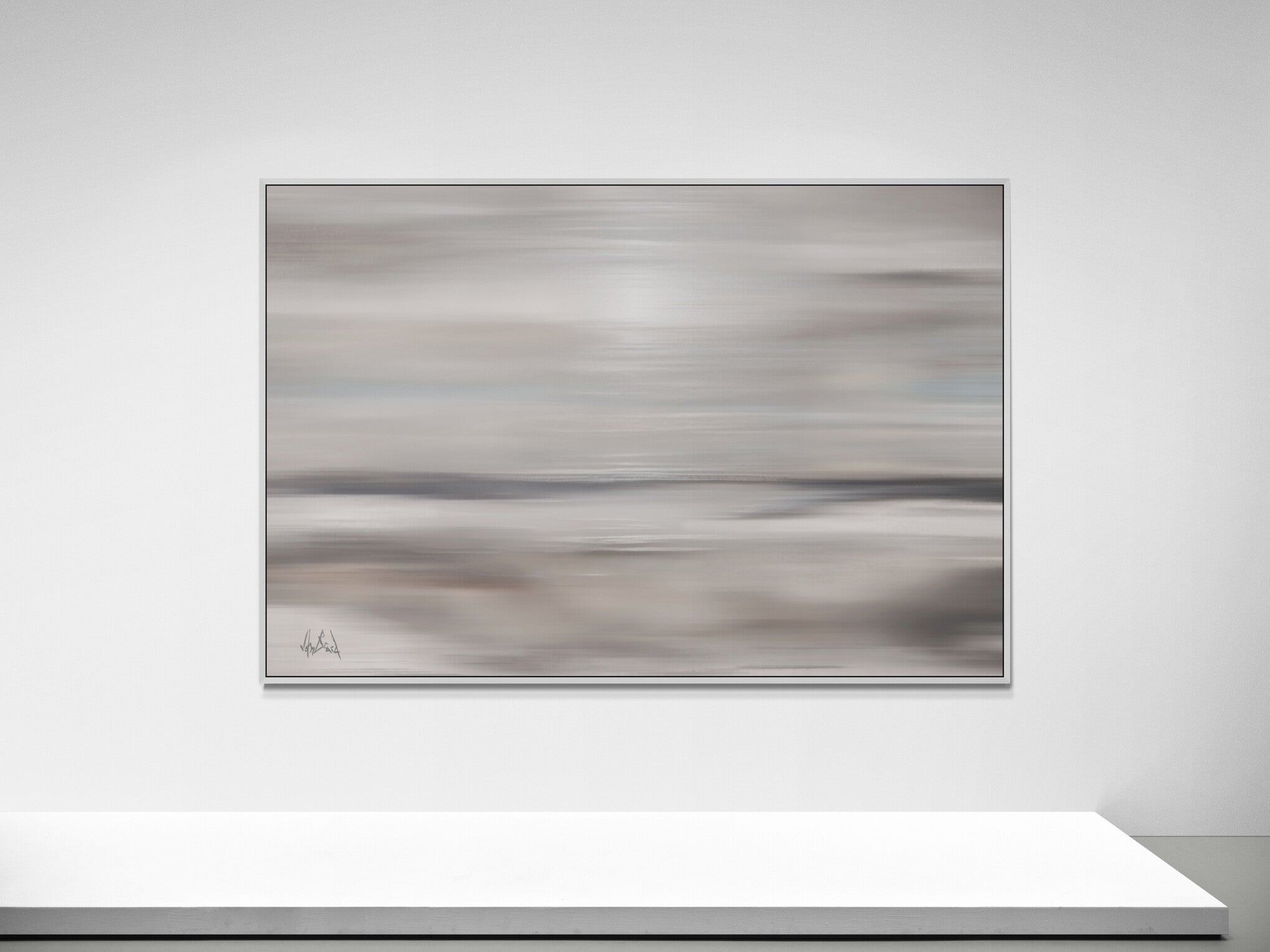 Sea Mist Artist Enhanced Canvas Print by John Beard Collection - product image 5 for Resin Society