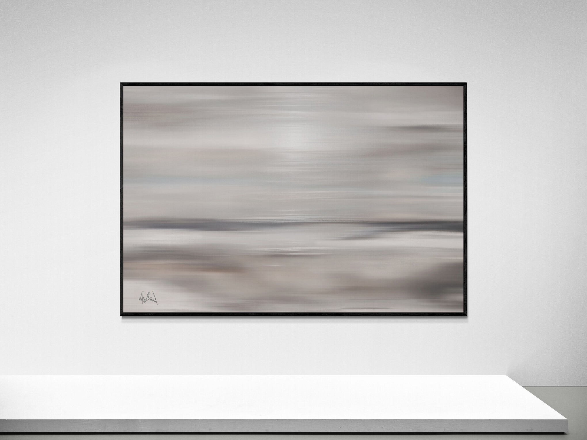 Sea Mist Artist Enhanced Canvas Print by John Beard Collection - product image 6 for Resin Society