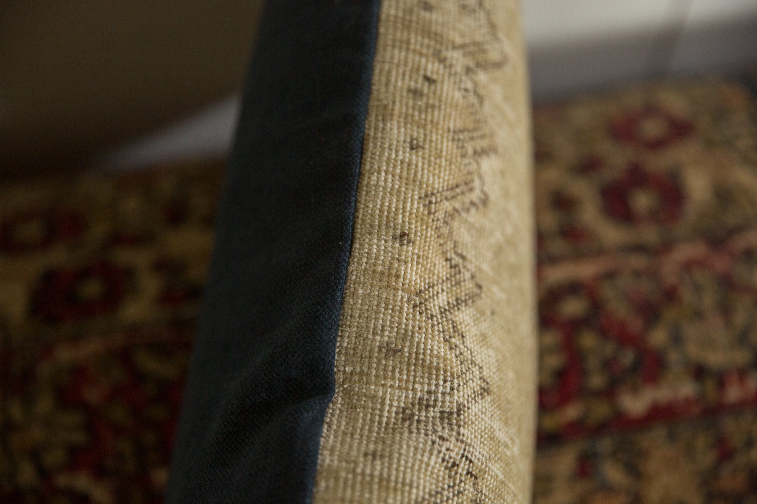 Vintage Northwest Persian Rug Fragment Pillow