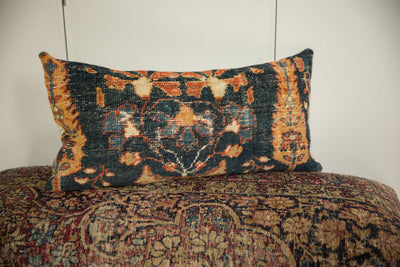 RESERVED Antique Ziegler Mahal Rug Fragment Pillow