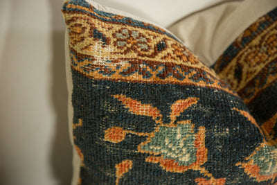 RESERVED Antique Ziegler Mahal Rug Fragment Pillow