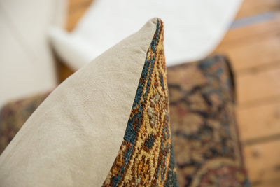 RESERVED Antique Ziegler Mahal Rug Fragment Pillow