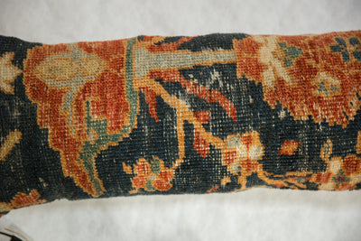 Antique Ziegler Mahal Rug Fragment Pillow