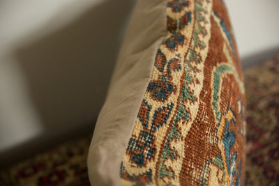 RESERVED Antique Ziegler Mahal Rug Fragment Pillow