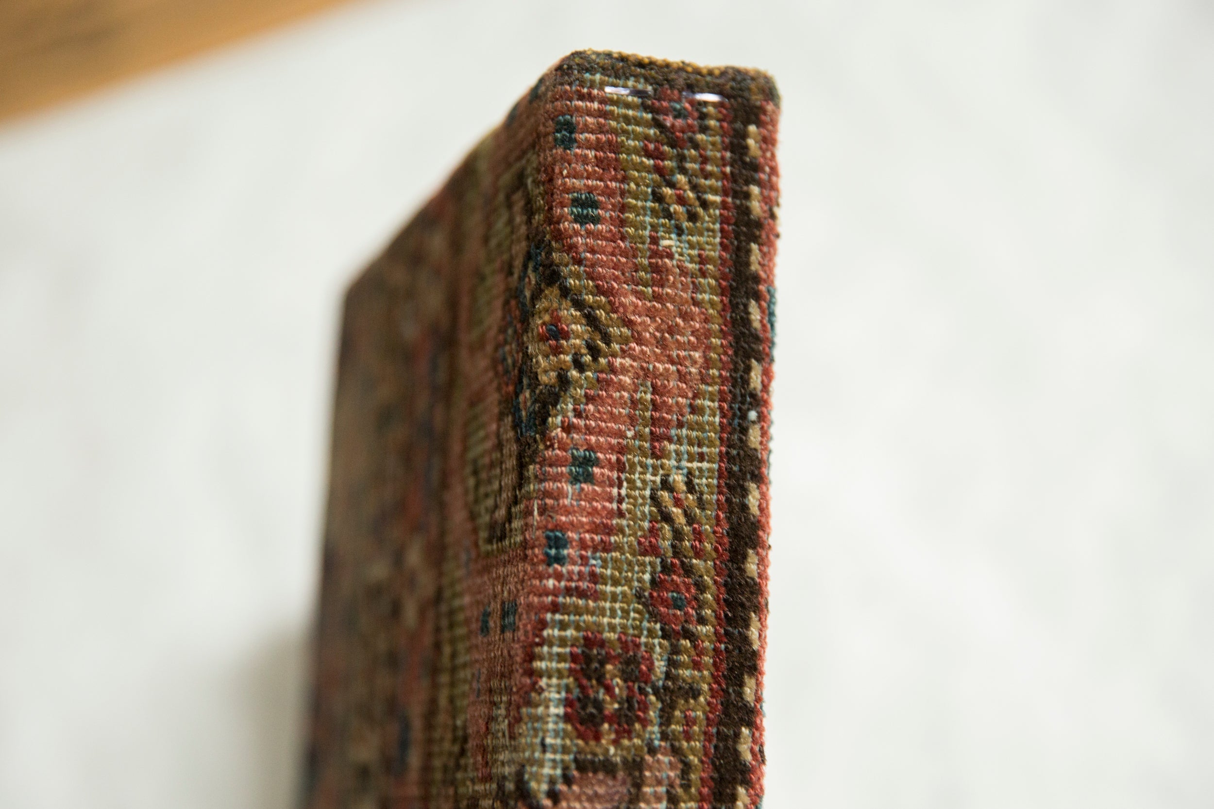 Decorative Cork Board Antique Fereghan Rug Fragment Art