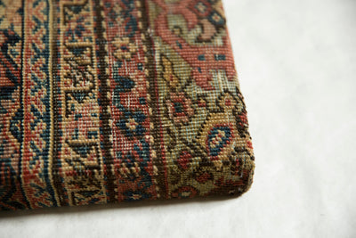 Decorative Cork Board Antique Fereghan Rug Fragment Art
