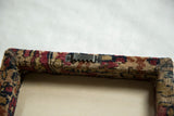 Decorative Cork Board Antique Kerman Rug Fragment Art