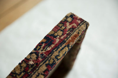 Decorative Cork Board Antique Kerman Rug Fragment Art