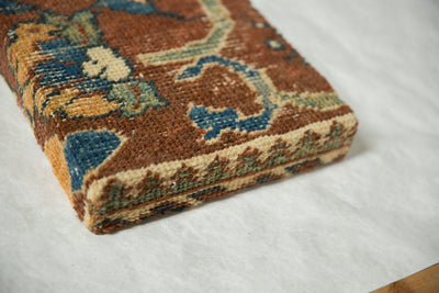 Decorative Cork Board Antique Ziegler Mahal Rug Fragment Art