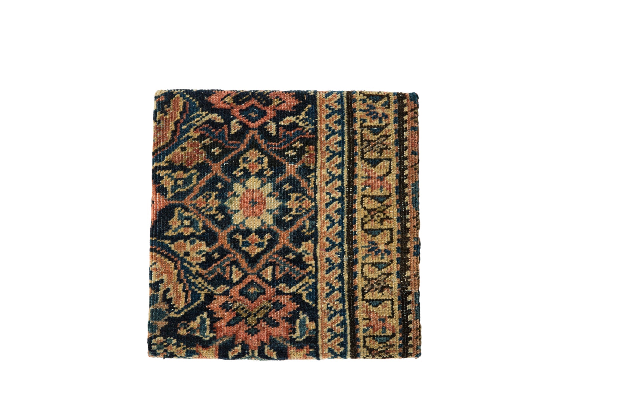 Decorative Cork Board Antique Fereghan Rug Fragment Art