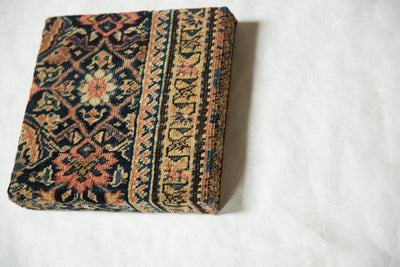 Decorative Cork Board Antique Fereghan Rug Fragment Art