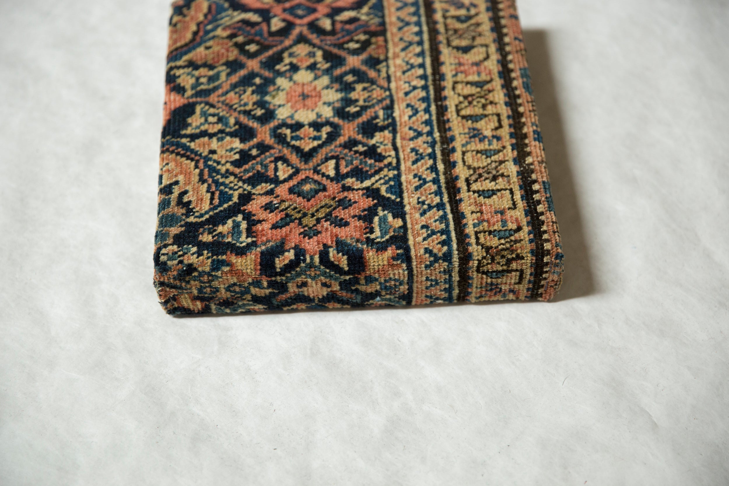 Decorative Cork Board Antique Fereghan Rug Fragment Art