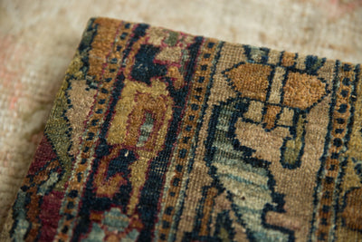 Decorative Cork Board Antique Kerman Rug Fragment Art